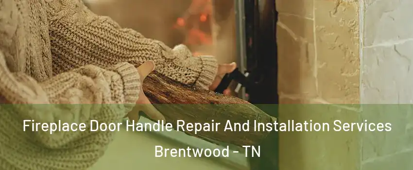  Fireplace Door Handle Repair And Installation Services Brentwood - TN