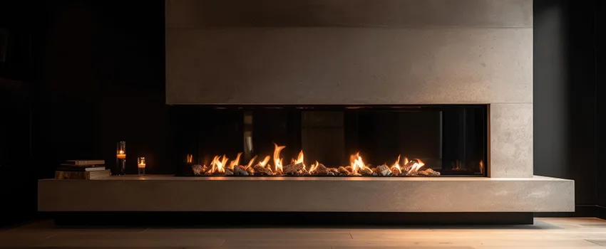 Gas Fireplace Ember Bed Design Services in Brentwood, Tennessee
