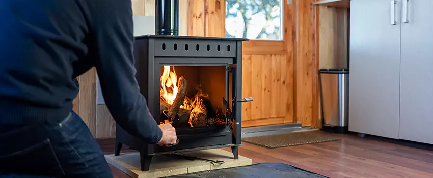 Open Hearth Wood Fireplace Installation in Brentwood, TN
