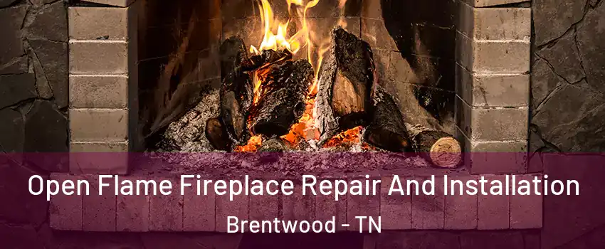  Open Flame Fireplace Repair And Installation Brentwood - TN